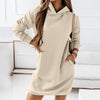 Anikka | Bequemes Hoodie-Kleid