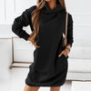 Anikka | Bequemes Hoodie-Kleid