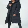 Black puffer winter coat